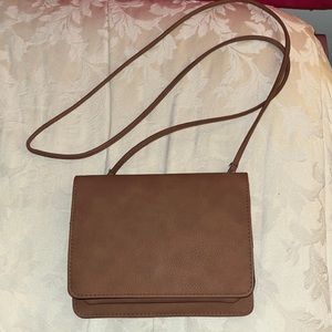 Brown crossbody bag